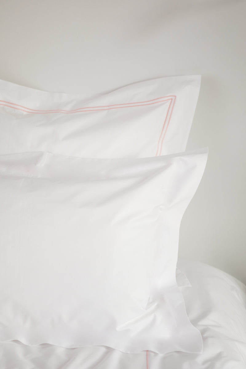 « Grace » Egyptian Cotton Percale pillowcase