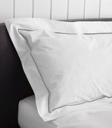 « Elizabeth/Jane » Egyptian Cotton Percale pillowcase